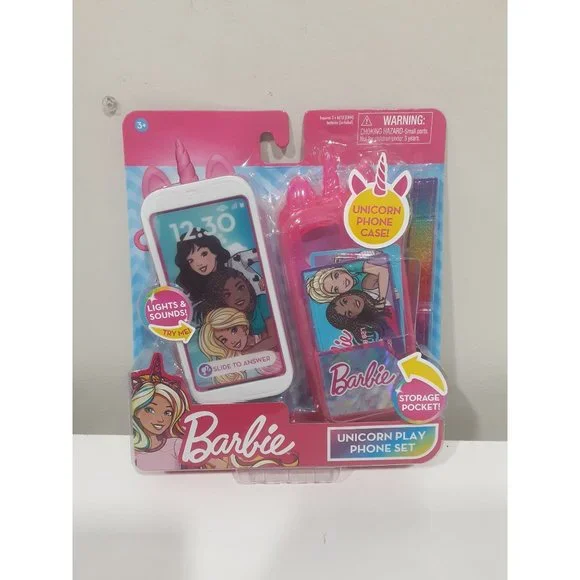 Barbie Unicorn Play Phone Set